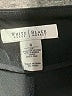 White House Black Market Solid Black Shorts Size 8 - photo 3