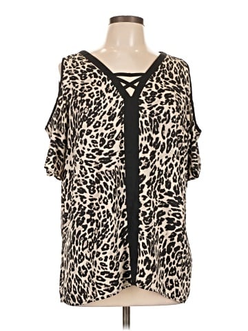 Chico's Short Sleeve Blouse (view 1)