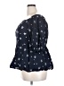 Lane Bryant Stars Blue 3/4 Sleeve Blouse Size 20 - photo 5