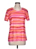 Reel Legends 100% Polyester Stripes Pink Active T-Shirt Size L - photo 1