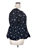 Lane Bryant Stars Blue 3/4 Sleeve Blouse Size 20 - photo 4