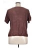 Assorted Brands 100% Rayon Brown Short Sleeve Blouse Size 1X - photo 2