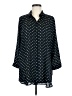 CAbi 100% Polyester Polka Dots Black 3/4 Sleeve Blouse Size M - photo 1