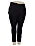 Ava & Viv Solid Black Active Pants Size 2X - photo 1