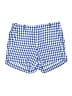 J.Crew 100% Linen Checkered-gingham Blue Shorts Size 8 - photo 1