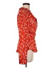 Ganni 100% Polyester Orange Long Sleeve Blouse Size EU 40 / US 10 - photo 4