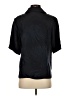 Cos Black Short Sleeve Blouse Size 4 - photo 2