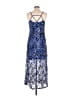 Fire Los Angeles Blue Cocktail Dress Size M - photo 2