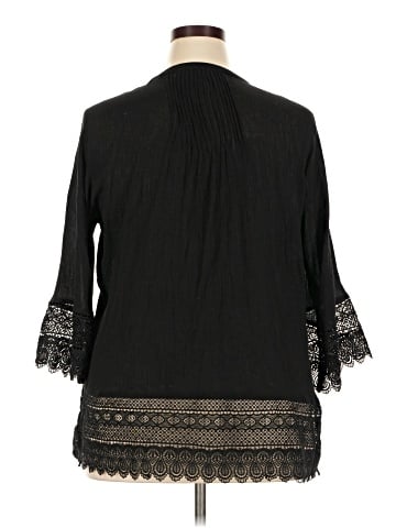 Ellos 3/4 Sleeve Blouse (view 2)