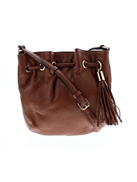 Michael Michael Kors Leather Bucket Bag