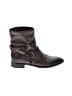 Assorted Brands 100% Leather Brown Ankle Boots Size 9 - photo 1