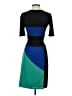 BCBGMAXAZRIA 100% Polyester Color Block Green Cocktail Dress Size XS - photo 2