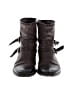 Assorted Brands 100% Leather Brown Ankle Boots Size 9 - photo 2