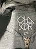 Chaser Gray Zip Up Hoodie Size 12 - photo 7