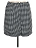 Eyeshadow Houndstooth Gray Casual Skirt Size 9 - photo 2