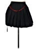 Shein 100% Polyester Solid Black Formal Skirt Size M - photo 1