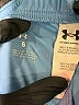 Under Armour 100% Polyester Blue Athletic Shorts Size 6 - photo 3