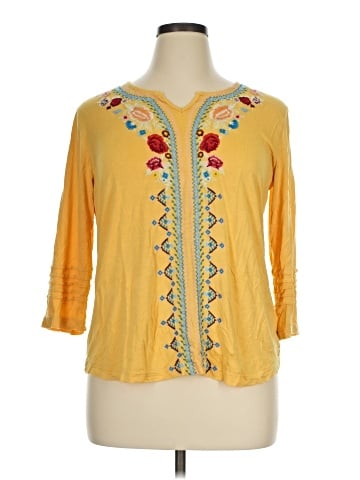 Liv Los Angeles 3/4 Sleeve Blouse (view 1)