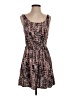 BCBGeneration 100% Rayon Tweed Brown Casual Dress Size S - photo 1