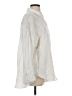 Zara Ivory Long Sleeve Button-Down Shirt Size S - photo 4