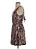 BCBGeneration 100% Rayon Tweed Brown Casual Dress Size S - photo 5