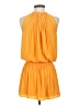 Ramy Brook 100% Polyester Solid Orange Casual Dress Size XS - photo 2