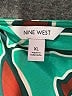 Nine West Teal Green Short Sleeve Blouse Size XL - photo 7