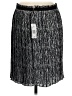 AK Anne Klein 100% Polyester Metallic Silver Casual Skirt Size 6 - photo 2