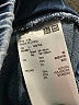 Uniqlo Solid Blue Jeans Size 9 - photo 8