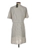 Blooming Jelly Stripes Gray Casual Dress Size S - photo 2