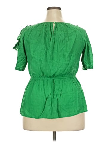 Sweet Rain Short Sleeve Blouse (view 2)