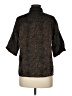 Unbranded Animal Print Brown 3/4 Sleeve Button-Down Shirt Size M (estimated) - photo 2