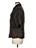 Unbranded Animal Print Brown 3/4 Sleeve Button-Down Shirt Size M (estimated) - photo 5