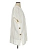 Zara Ivory Short Sleeve Blouse Size S - photo 4