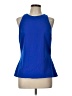 Alberto Makali Blue Sleeveless Blouse Size L - photo 1