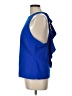 Alberto Makali Blue Sleeveless Blouse Size L - photo 5