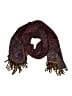 Unbranded Paisley Burgundy Scarf One size - photo 1