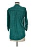 Notations Stars Teal 3/4 Sleeve Blouse Size M - photo 2