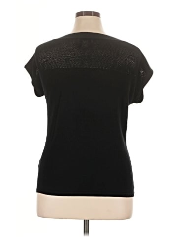 Coldwater Creek Short Sleeve Silk Top (view 2)