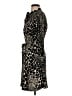 Topshop 100% Polyester Animal Print Black Cocktail Dress Size 8 - photo 5