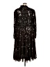 Mac Duggal 100% Polyester Stars Black Brown Cocktail Dress Size 18 - photo 2