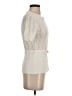 ATM Ivory Short Sleeve Blouse Size S - photo 4