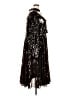 Mac Duggal 100% Polyester Stars Black Brown Cocktail Dress Size 18 - photo 4