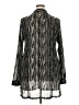 NY Collection Black Long Sleeve Blouse Size 2X - photo 2