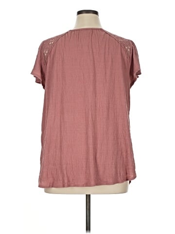 Max Studio Short Sleeve Blouse (view 2)