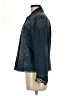 Chico's Animal Print Blue Denim Jacket Size M - photo 5
