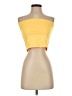 Edikted 100% Polyester Yellow Tube Top Size XS - photo 1