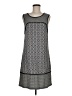Max Studio Graphic Gray Casual Dress Size M - photo 1