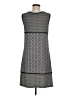 Max Studio Graphic Gray Casual Dress Size M - photo 2