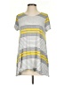 Puella Stripes Gray Short Sleeve T-Shirt Size S - photo 1